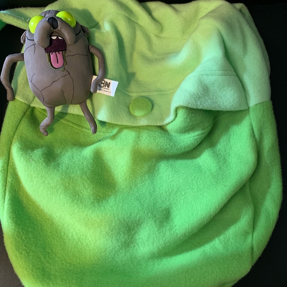 Adventure Time Backpack W/Plushie!